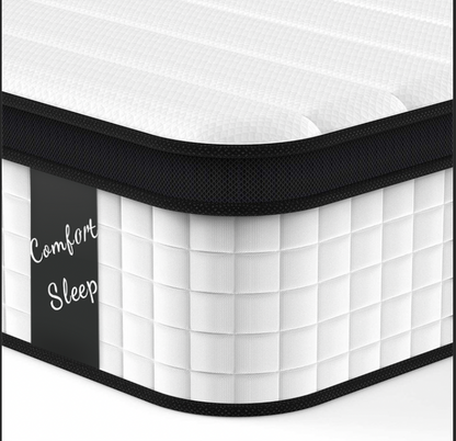 ZIVACATE Full Size Mattress 12 Inch Medium Firm Hybrid Mattress with Cooling Gel Memory Foam