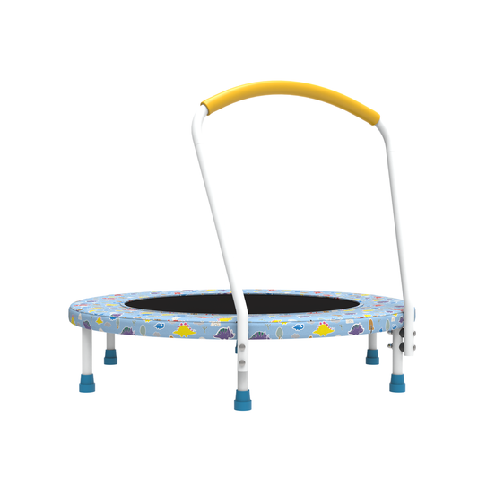 LIZEVINC 36" Trampoline Indoor Trampoline with Handle,Blue